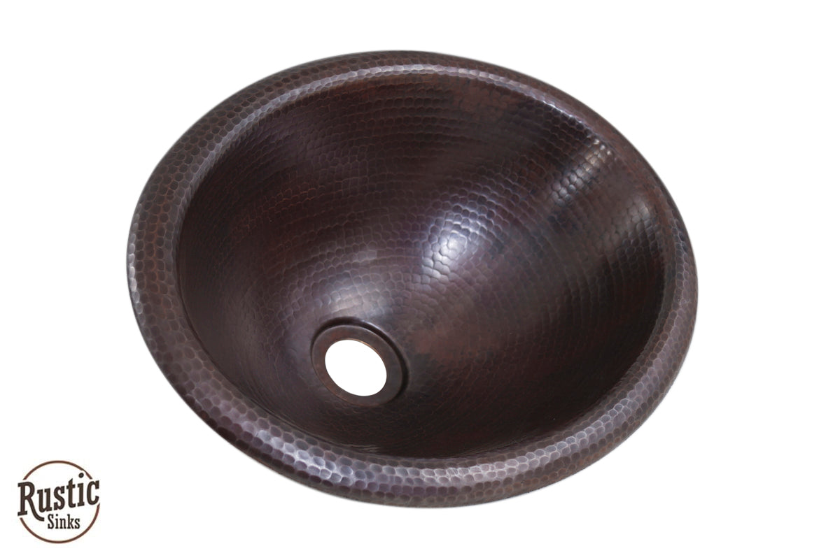 Oval Copper Bath Sink