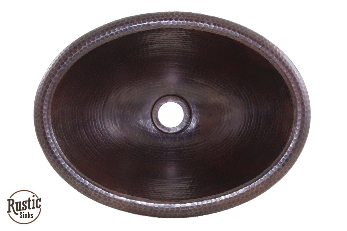 Oval Copper Bath Sink