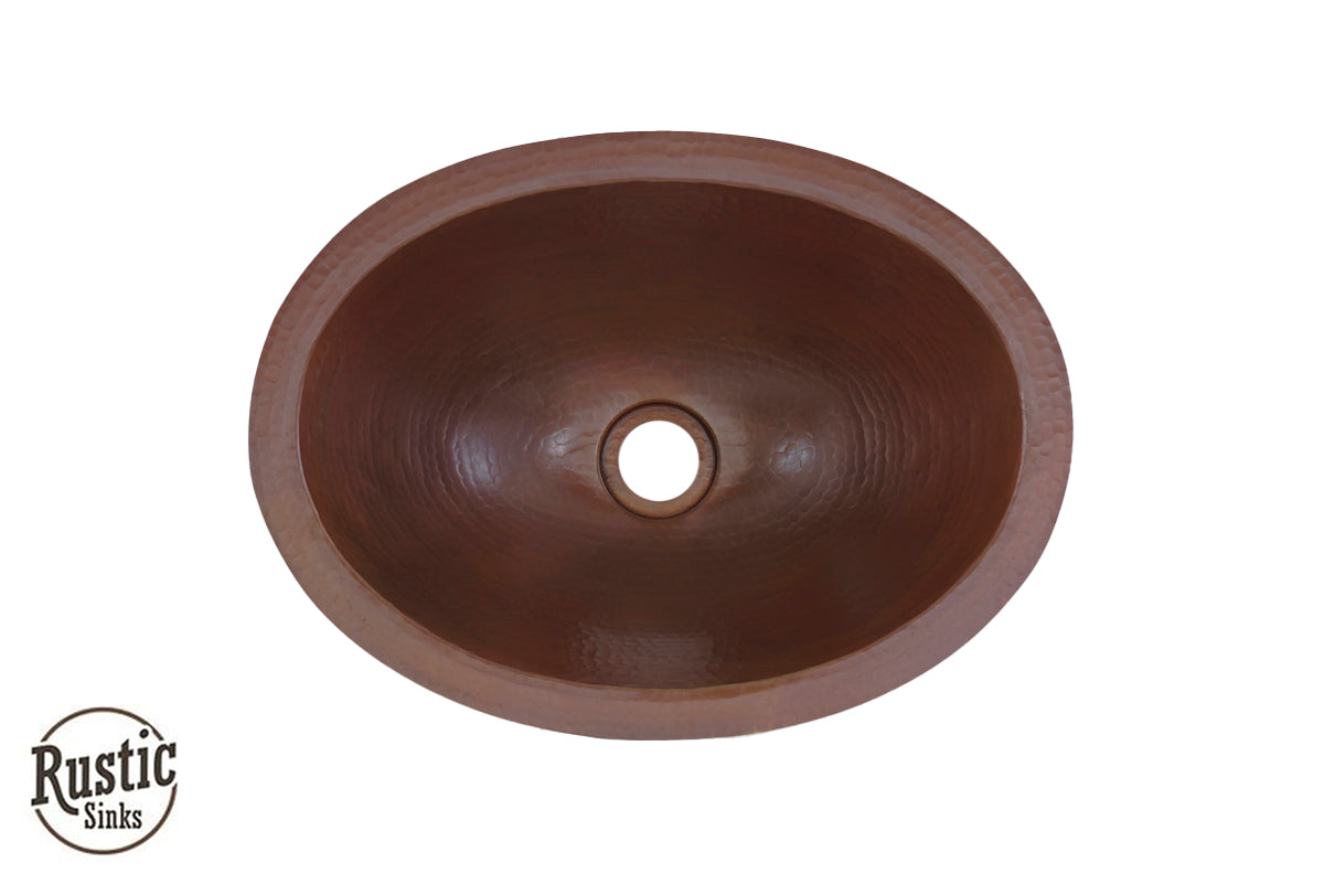 Oval Copper Bath Sink