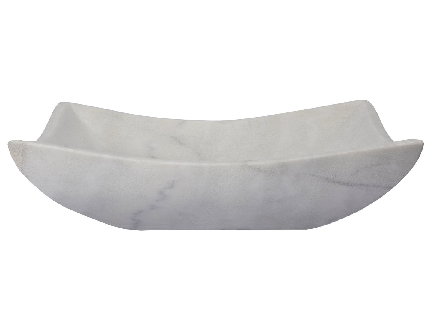 Deep Zen Sink - Polished Guanxi White Marble