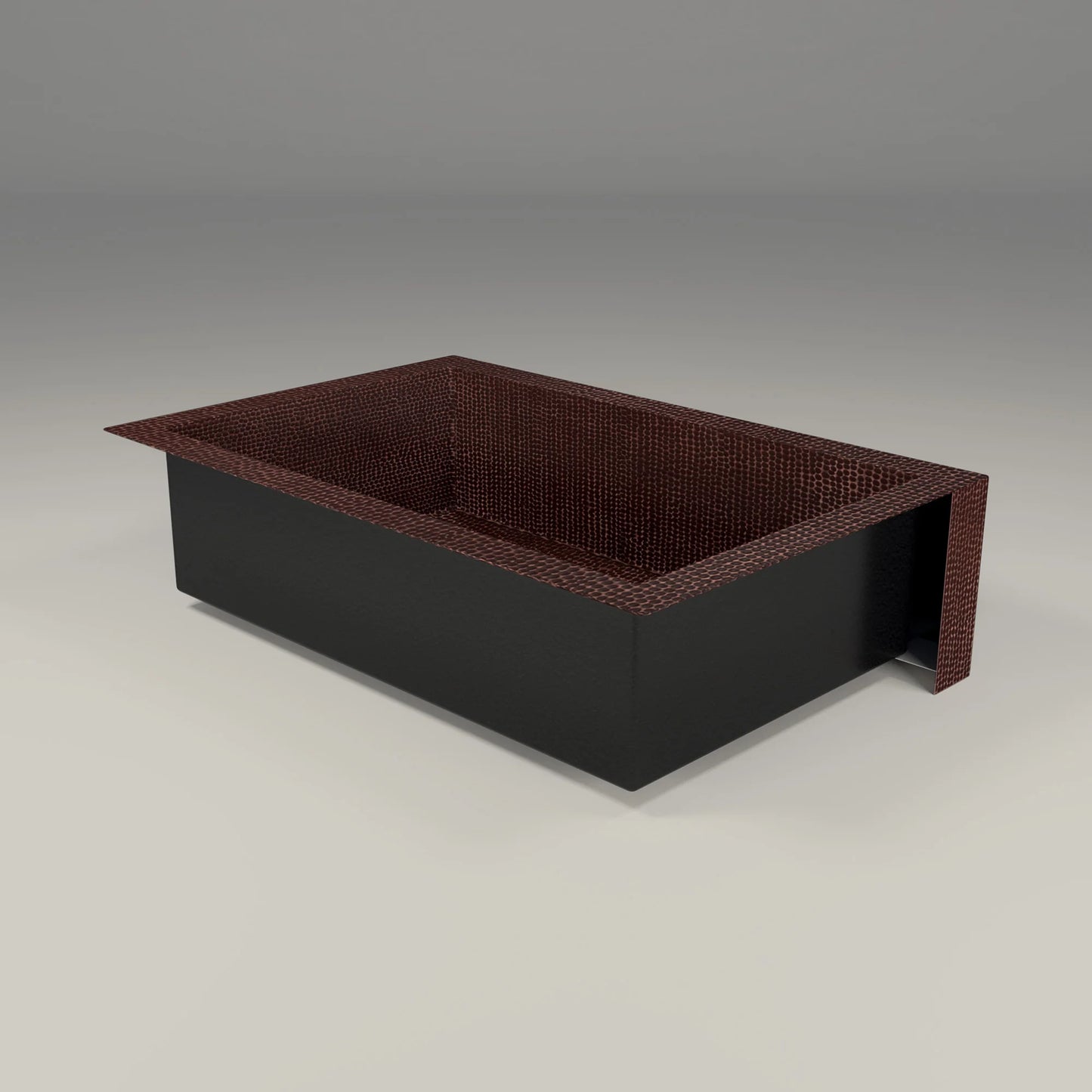 Classic Copper Single Bowl Farmhouse Sink