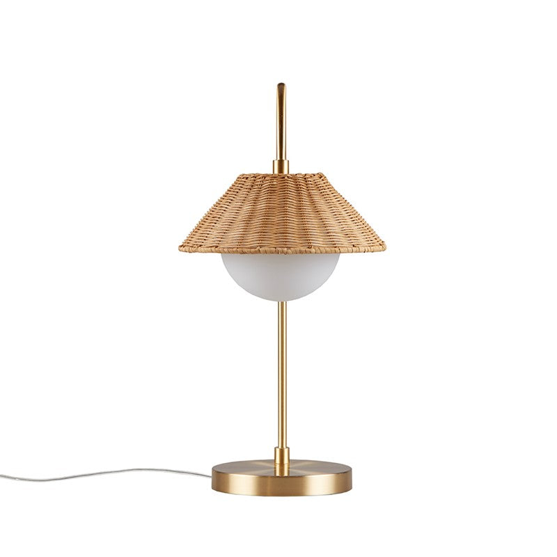 Laguna Rattan Weave Shade Table Lamp