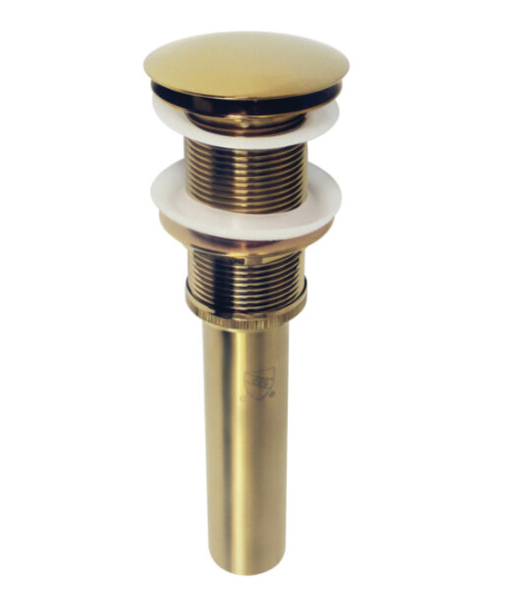 Brass Push Pop-up Drain
