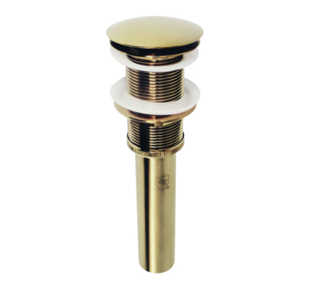 Brass Push Pop-up Drain