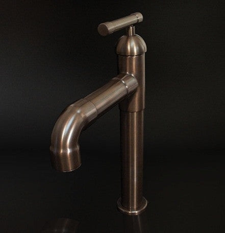 Tall Lavatory Faucet with Elbow Spout