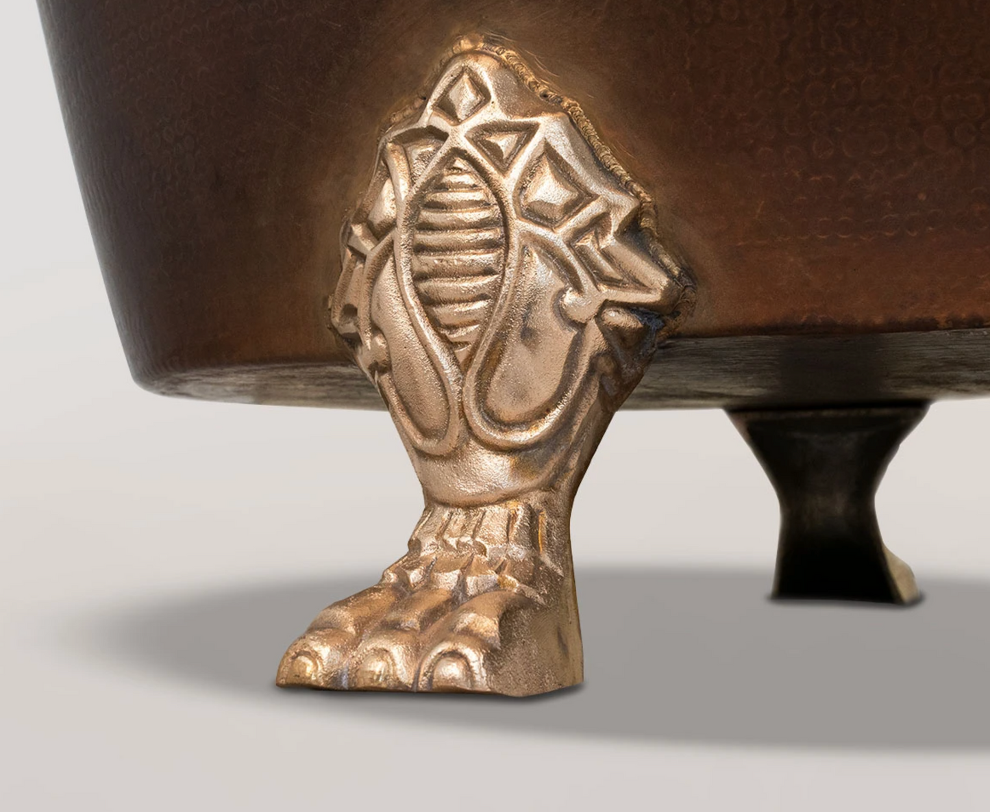 Slipper Copper Clawfoot Bathtub