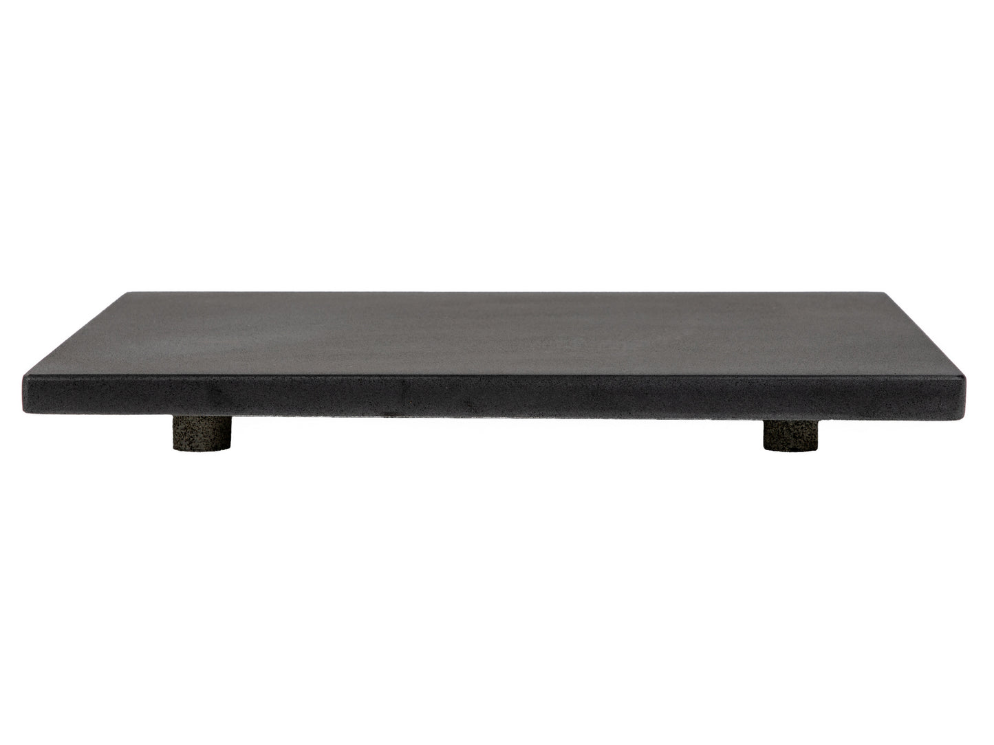 Rectangular Infinity Pool Sink - Honed Lava Stone