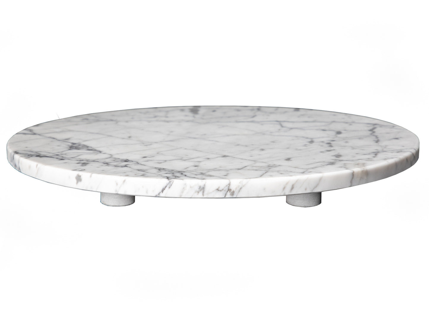 Round Infinity Pool Sink - Carrara Marble