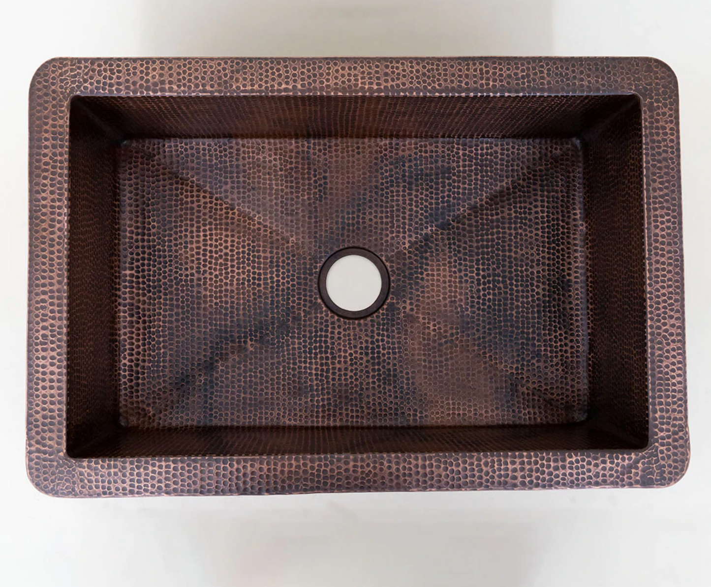 X Design Farmhouse Copper Kitchen Sink