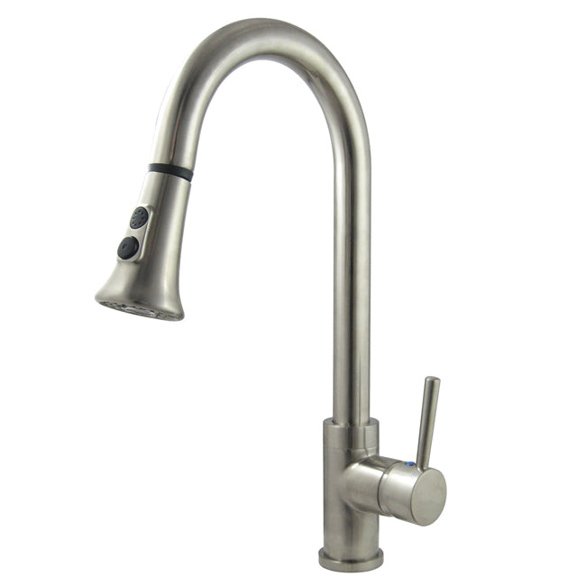 Single Handle Pull-Down Spray Kitchen Faucet