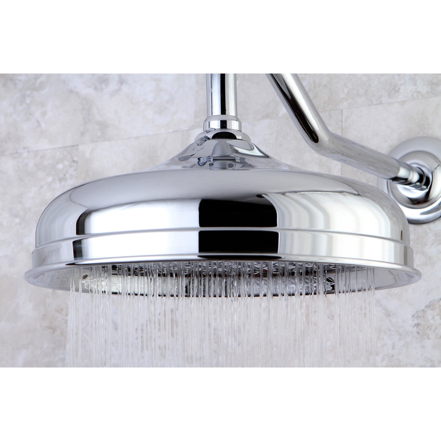 Victorian 10-Inch Diameter Raindrop Shower Head