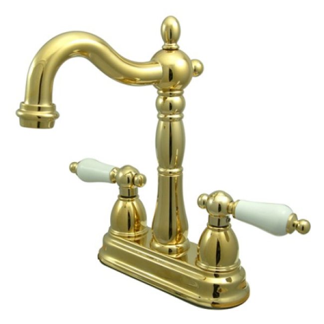 Hook Spout Bar Faucet without popup rod