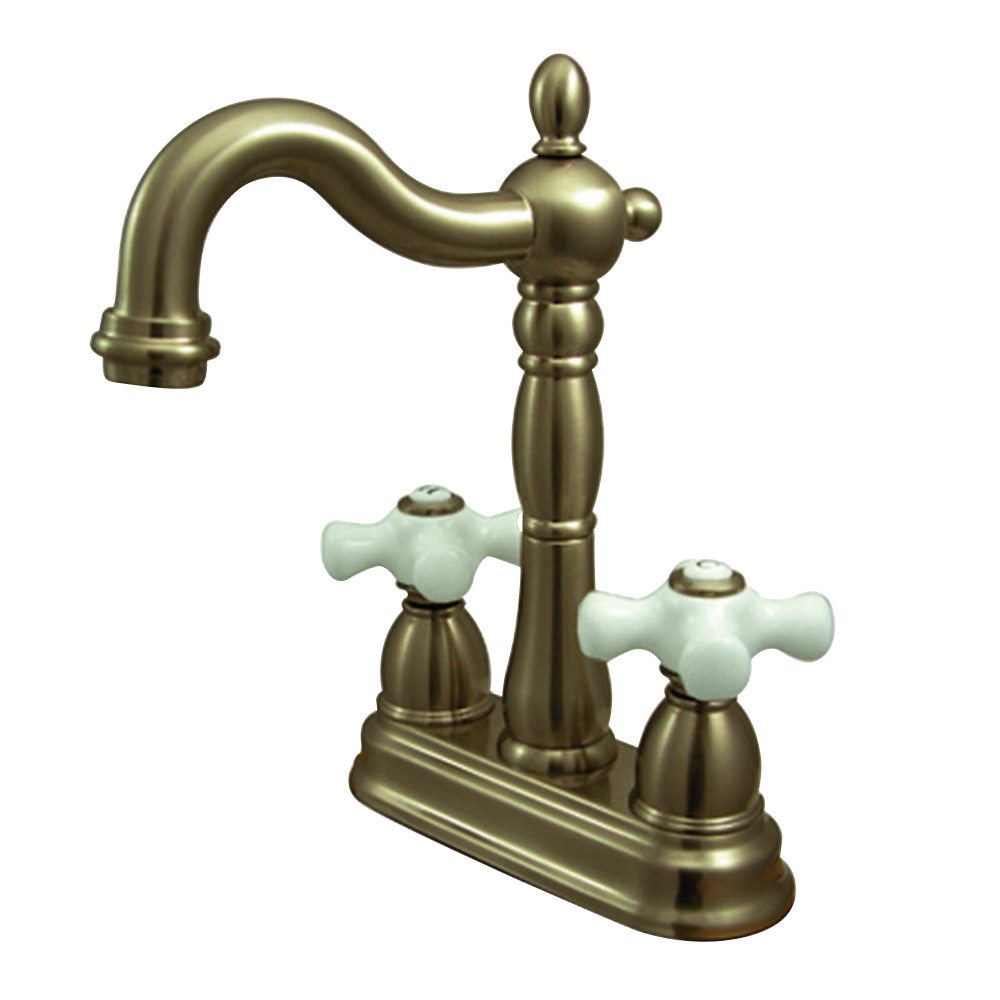 Hook Spout Bar Faucet without popup rod