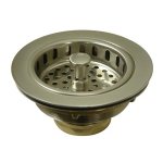 3.5" Heavy Duty Kitchen Sink Basket Drain