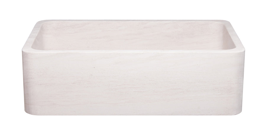 33" LimestoneStraight Front Apron Farmhouse Sink