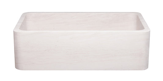 33" LimestoneStraight Front Apron Farmhouse Sink