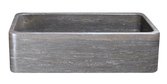 48" Smoke Brown Limestone Farmhouse Sink