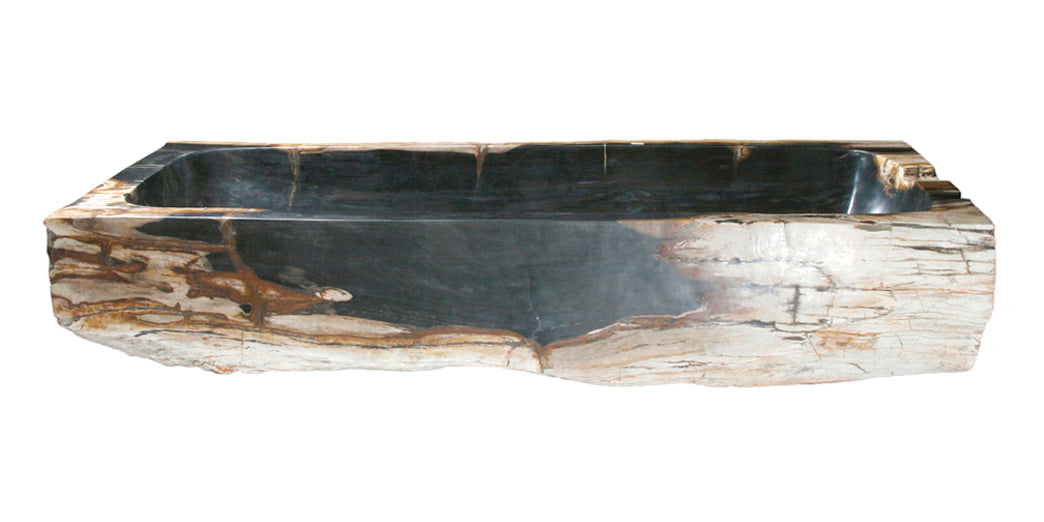 48" Petrified Wood Farmhouse Kitchen Sink