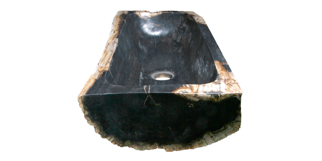 48" Petrified Wood Farmhouse Kitchen Sink