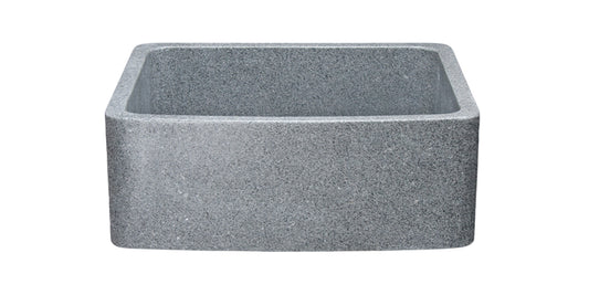 24" Mercury Granite Curved Front Sink