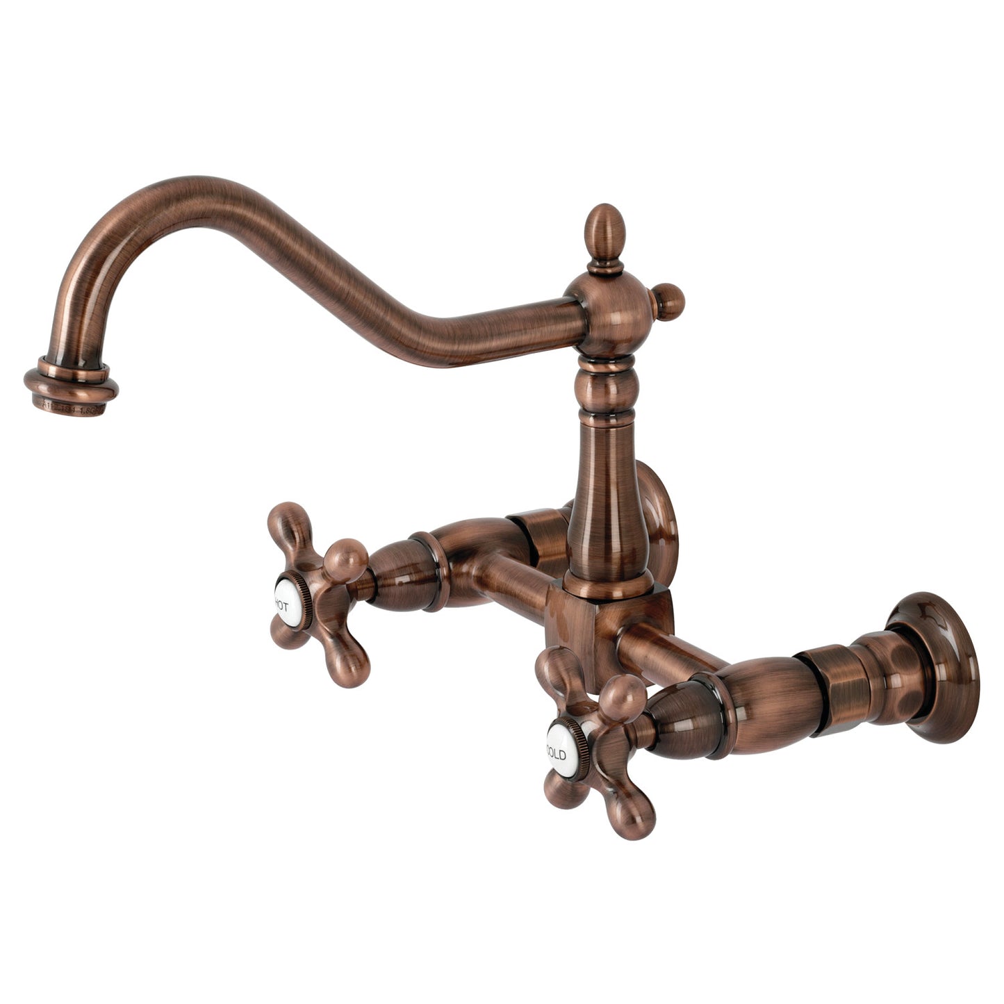 Heritage Wall Mount Kitchen Faucet