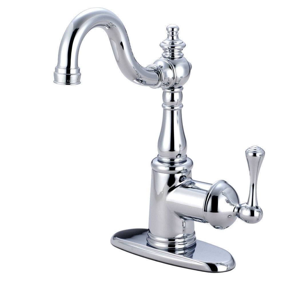 English Vintage Bar Faucet with Cover Plate