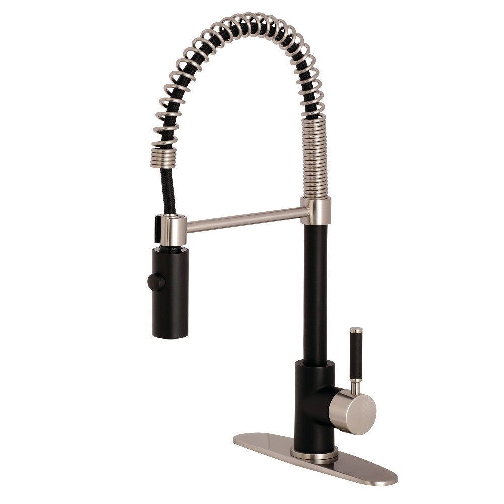 Gourmetier Single-Handle Pull-Down Kitchen Faucet