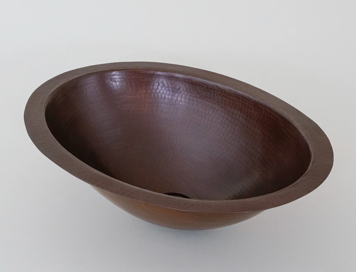 Oval Copper Bath Sink