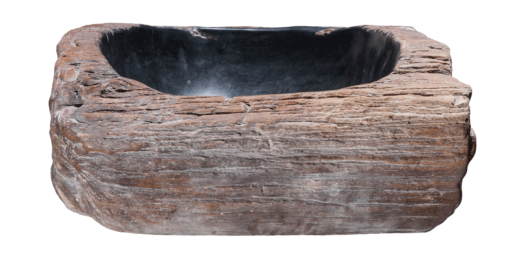 Petrified Wood Sink-17-20" Group