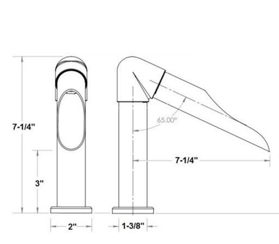 Sensor Deck Mount Lavatory Faucet