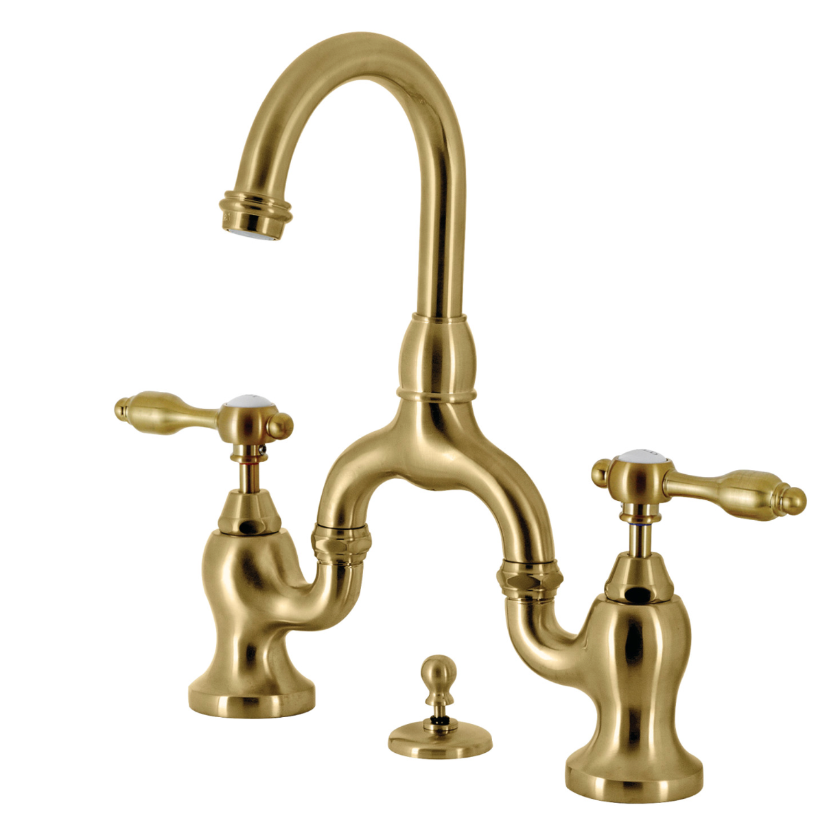 French Country Bridge Bathroom Faucet