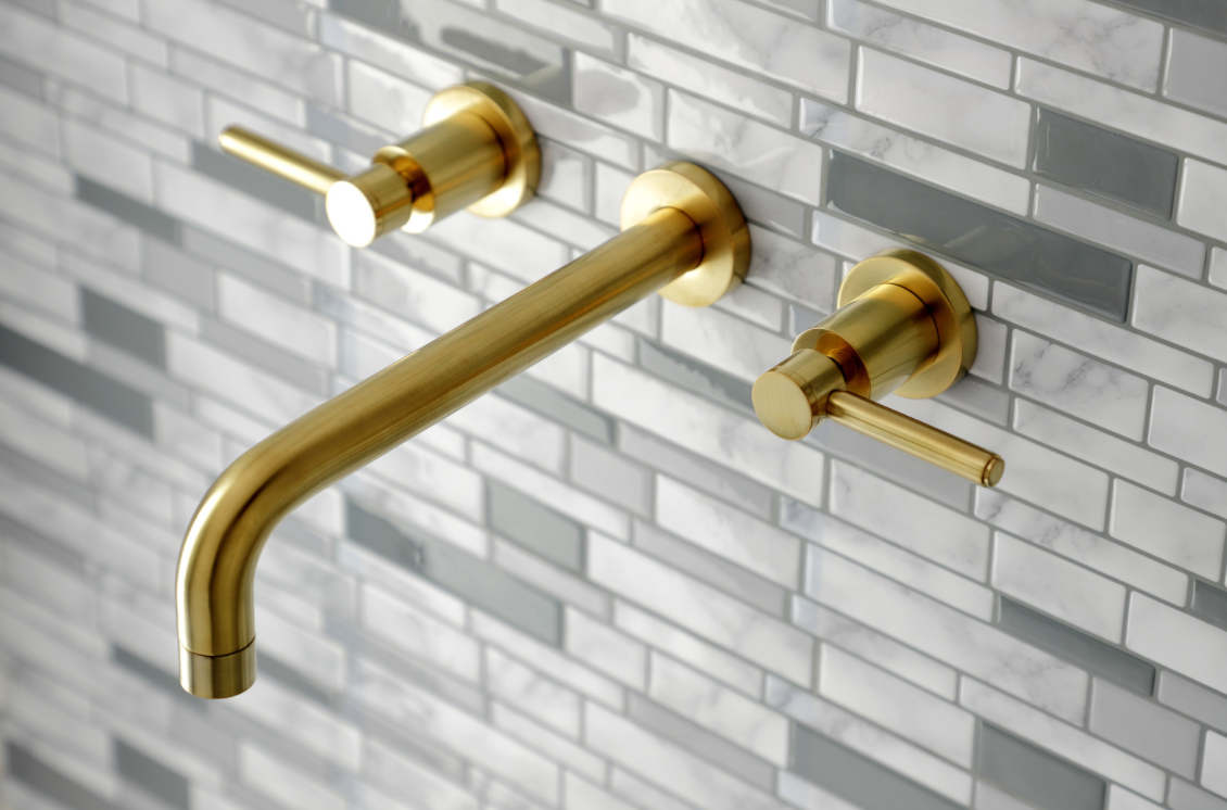 Modern Wall Mount Roman Tub Faucet