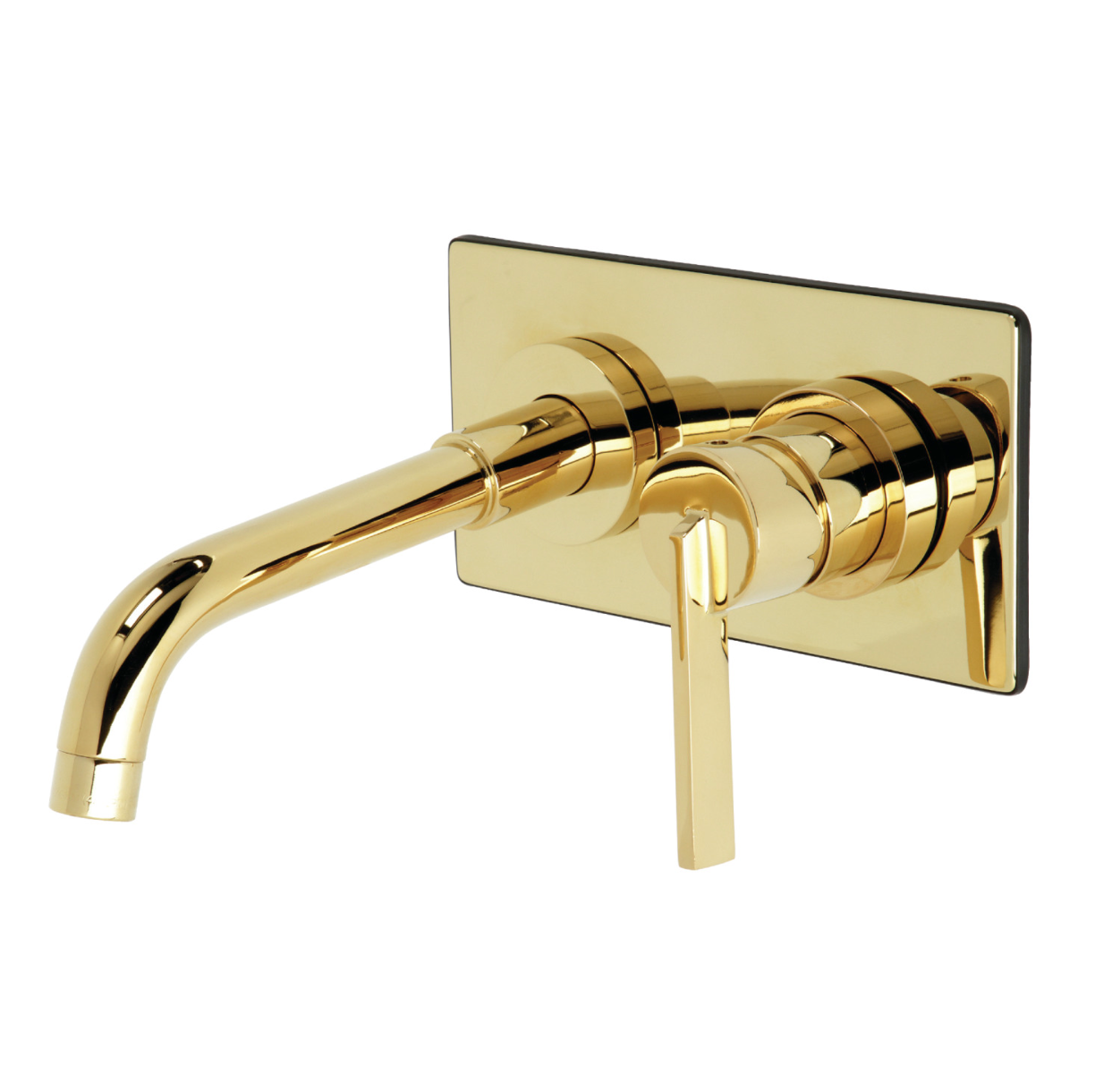 Continental Single Handle 2-Hole Wall Mount Faucet