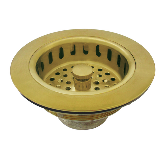 3.5" Heavy Duty Kitchen Sink Basket Drain