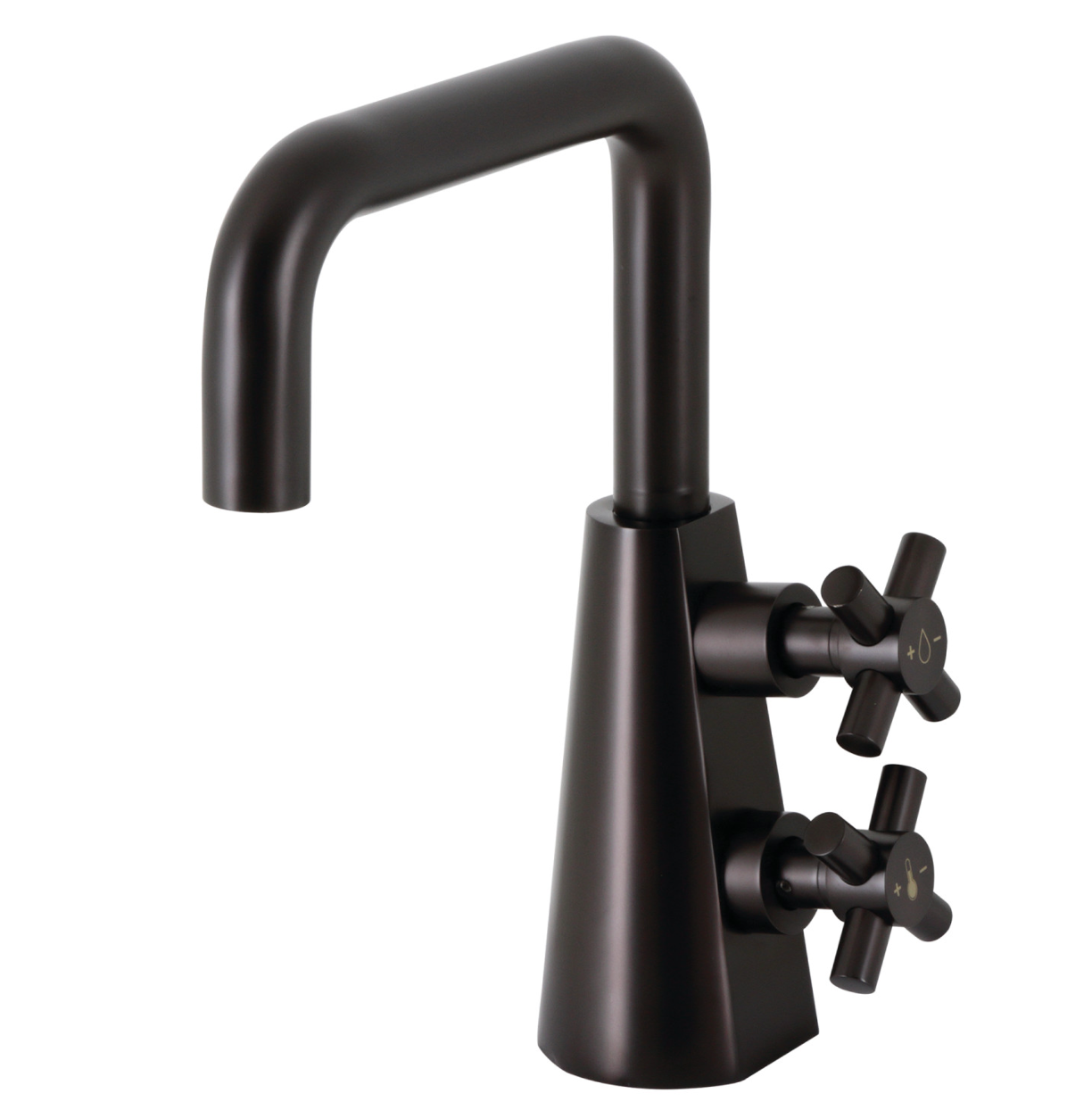 Constantine Two-Handle 1-Hole Deck Mount Bathroom Faucet with Push Pop-Up