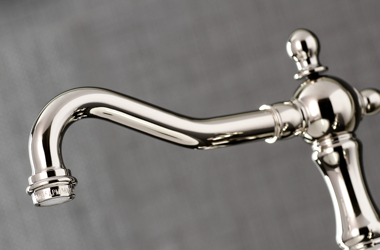Heritage 8 in. Widespread Bathroom Faucet Cross Handles