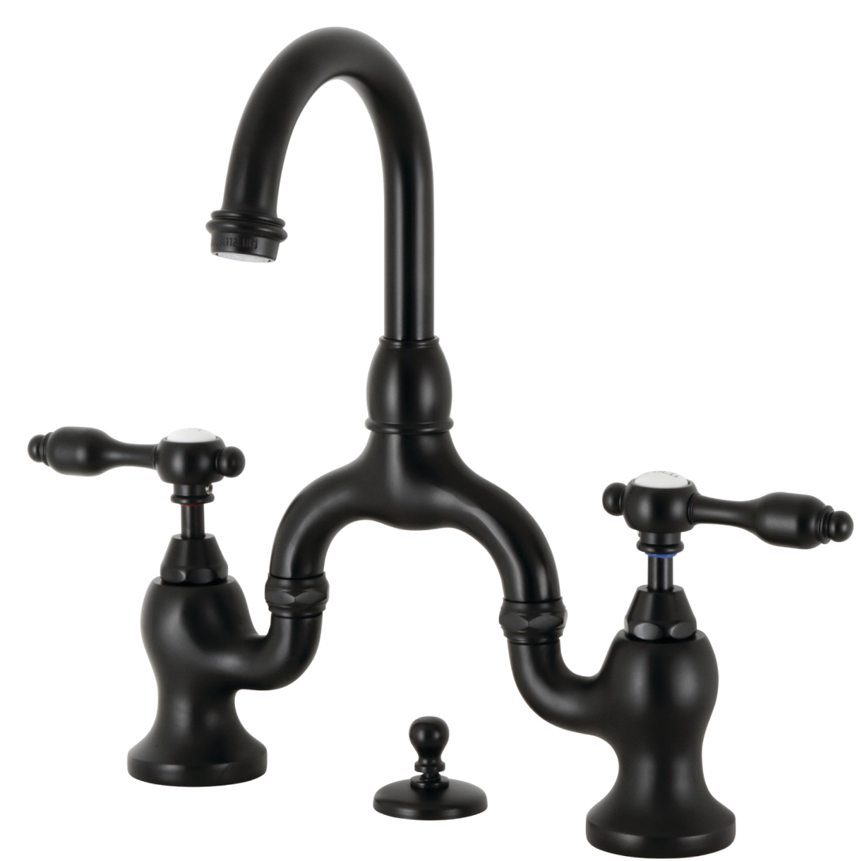 French Country Bridge Bathroom Faucet