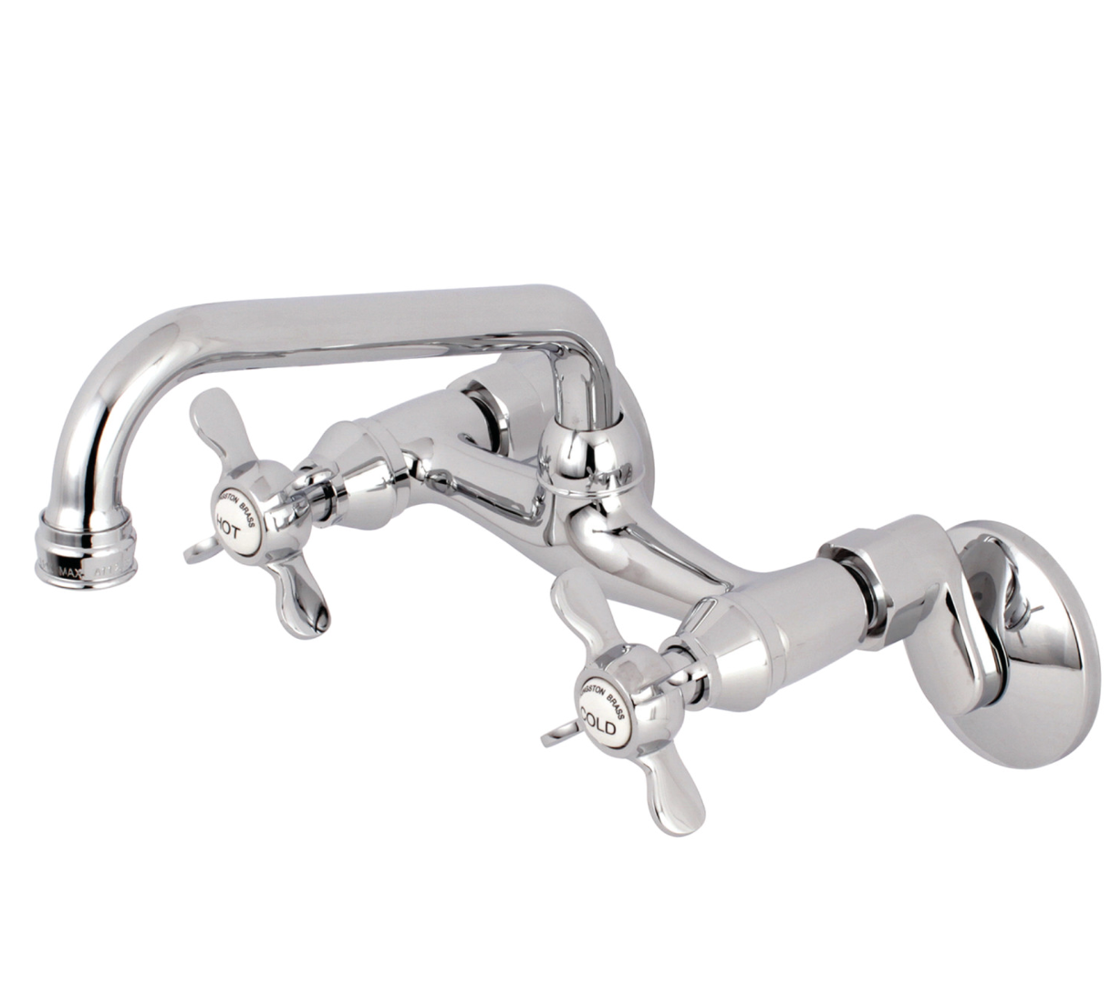 Essex Two Handle Wall Mount Kitchen Faucet