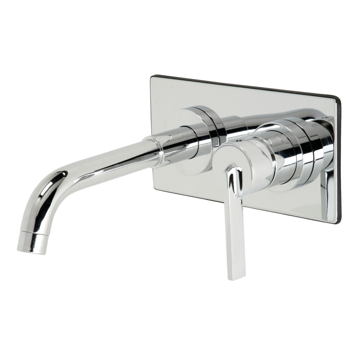 Continental Single Handle 2-Hole Wall Mount Faucet