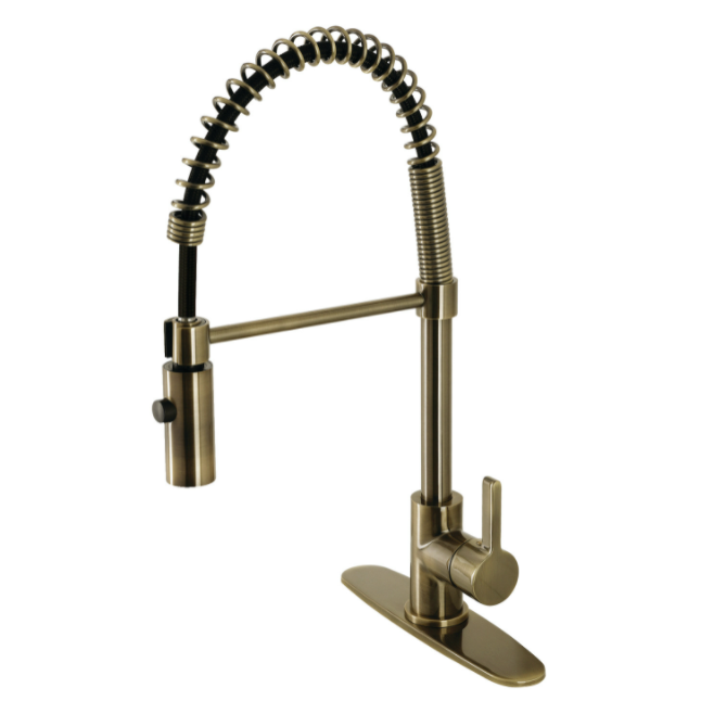 Continental Single-Handle Pre-Rinse Kitchen Faucet