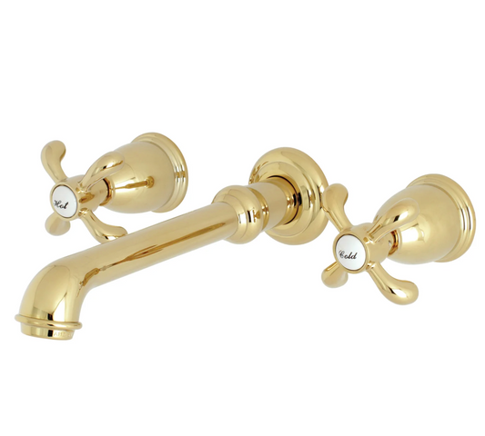 French Country Wall Mount Bathroom Faucet