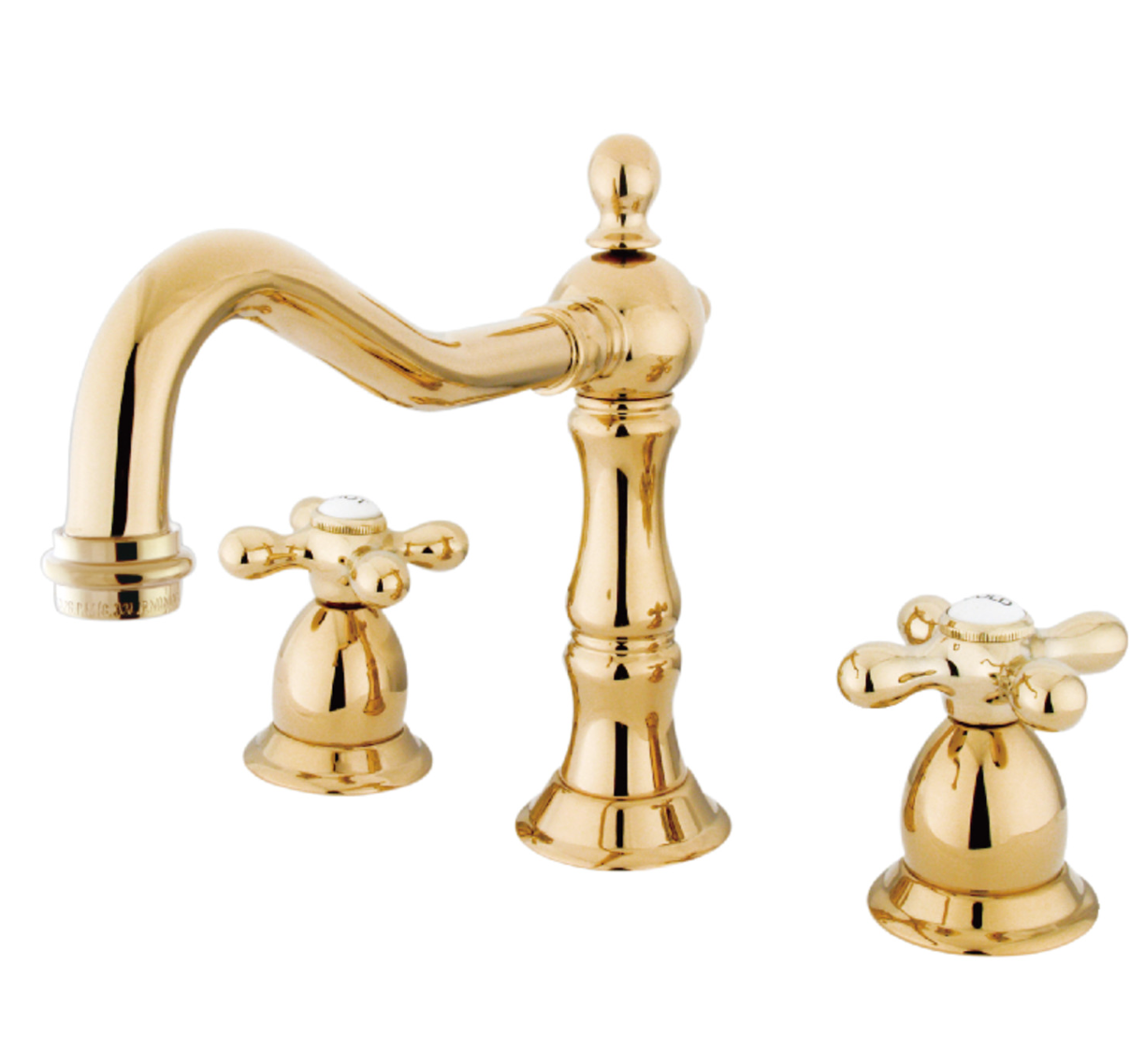 Heritage 8 in. Widespread Bathroom Faucet Cross Handles