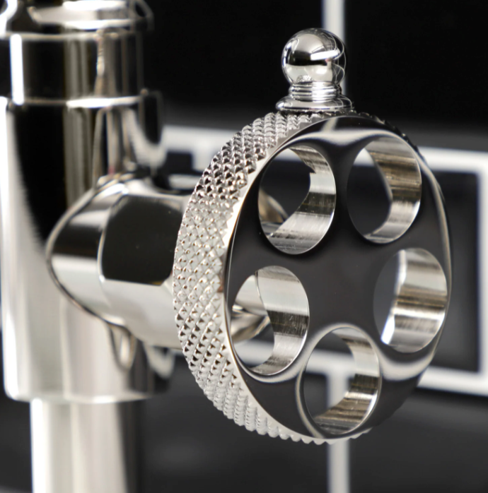 Webb Bridge Bathroom Faucet with Push Pop-Up