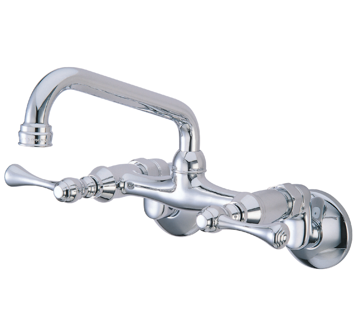 Two Handle Wall Mount Kitchen Faucet