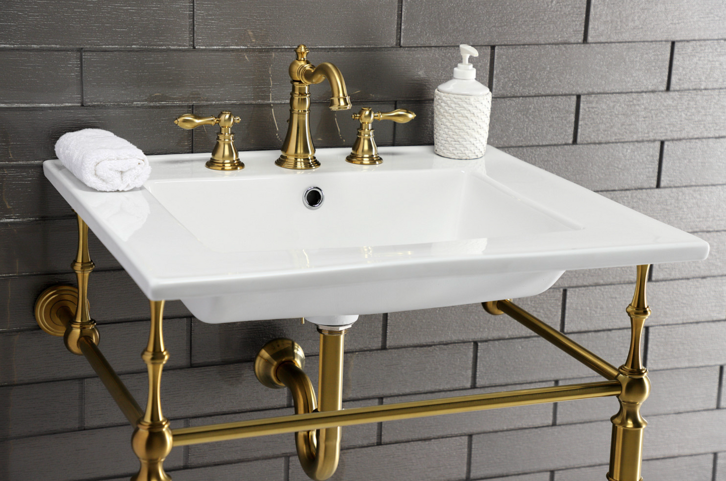 Two Handle Widespread Lavatory Faucet