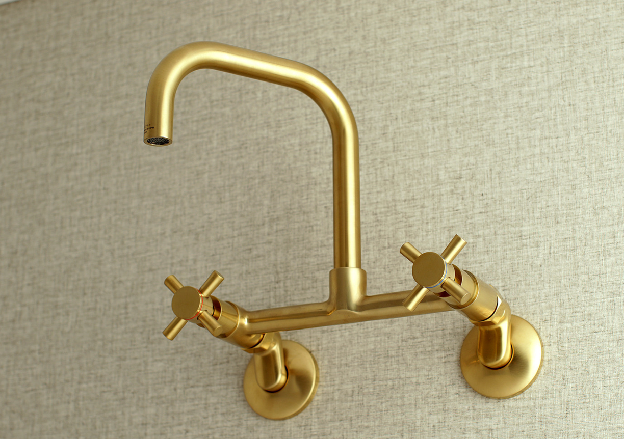 Concord Two-Handle 2-Hole Wall Mounted Faucet