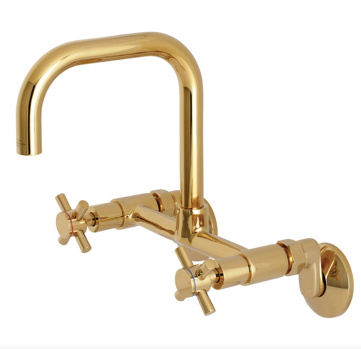 Concord Two-Handle 2-Hole Wall Mounted Faucet