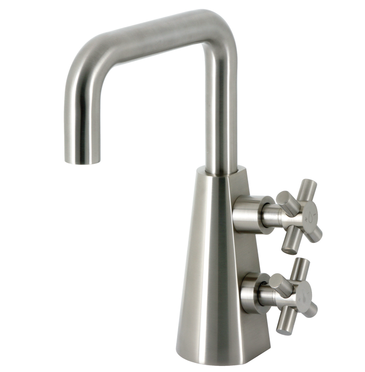 Constantine Two-Handle 1-Hole Deck Mount Bathroom Faucet with Push Pop-Up