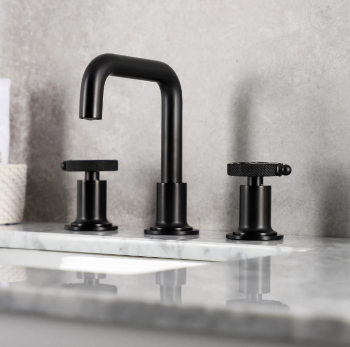 Webb Widespread Bathroom Faucet with Push Pop-Up