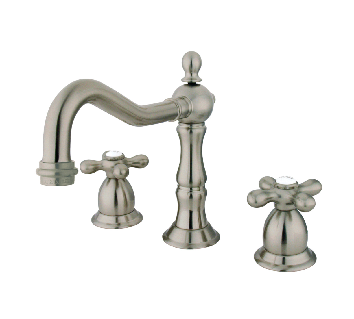 Heritage 8 in. Widespread Bathroom Faucet Cross Handles